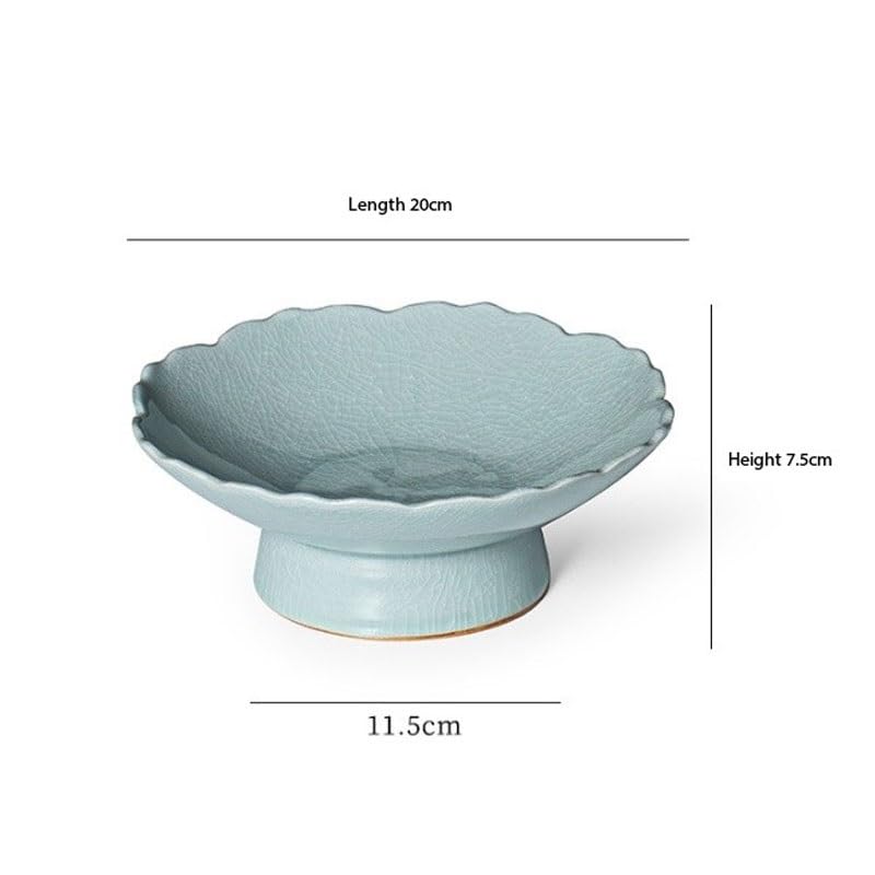 Lekki, luksusowy ceramiczny talerz z owocami i ciastami, przekąskami(Style1)