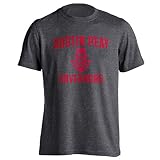 Sport Your Gear Austin Peay Governors Retro Distressed Short Sleeve T-Shirt, XX-Large, Charcoal Heather