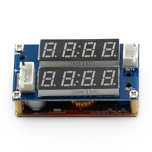 Módulo de alimentación de controlador LED ajustable de 5A CC/CV reductor 4