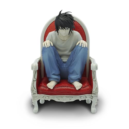 ABYSTYLE Studio Death Note Detective L SFC Collectible PVC Figure 5.5 Tall Statue Anime Manga Figurine Home Room Office Dcor Gift