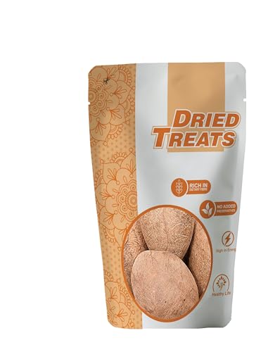 Image of Dried Treats Gola (Dry Coconut) 250 Grams Gola For Pooja, Prasad & Bhog | Best For Indian Traditional Sweets Like Laddo, Halwa, Kheer, Barfi & More | Best Choice Of Every Indian Mother