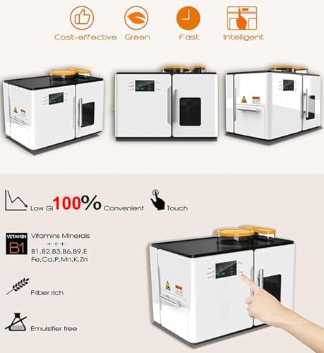 Automatic Roti Maker - Electric Machine for Chapati, Tortilla, Naan, Pancake & Flatbreads - Makes 20 Pieces at Once, Easy One-Key Operation for Quick & Efficient Cooking