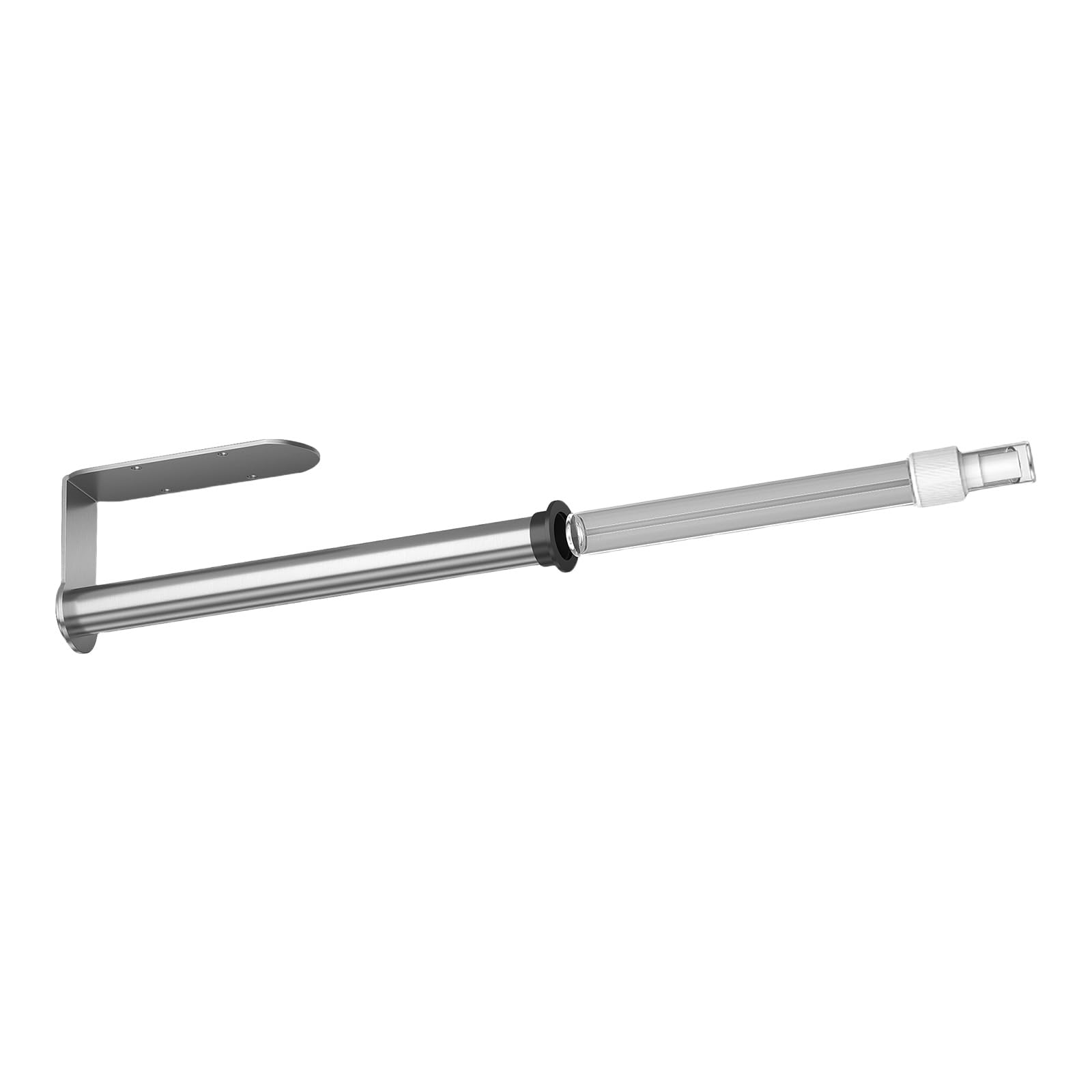 Vertical Horizontal Mounting Paper Towel Dispenser Adhesive/Screw Installation Holder for Kitchen Bathroom Organization Steel Tissue Holder