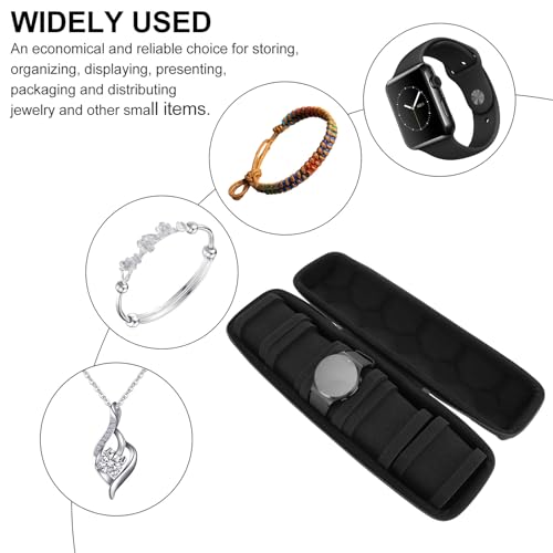 Boîte à montres Eva noir : rangez vos bijoux sans risque de rayures - 5