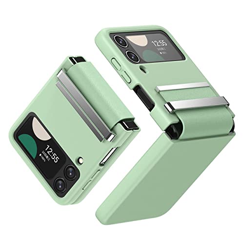 Coque Galaxy Z Flip 4 et 3 avec dragonne et film écran protecteur intégré