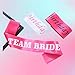 SonaGear Custom Sashes for Women - Perfect for Birthdays, Pageants, Bachelorette Parties, Baby Showers, and More - Satin Finish, Sweet 16, Bride, Just Engaged, Just Married sash Black