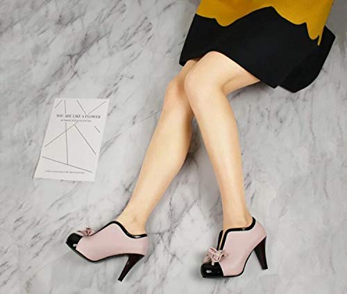 NUANXIN New Bowknot high Heel Shoes in Spring3