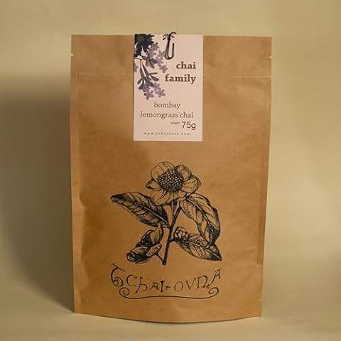 Tchai-Ovna Bombay Lemongrass Chai Tea Cover