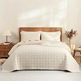 THBNYYDS 100% Cotton Quilt Queen Size Bedding Set, 3-Piece Lightweight Bedspread Coverlet Sets with Pillow...