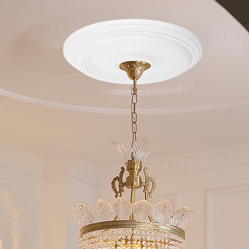 Médaillon de plafond cache-trou décoratif pour masquer les défauts
