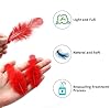 Soarer Red Craft Feathers Bulk - 300pcs 3-5inch Natural Feathers for Wedding Home Party, Dream Catcher Supplies and DIY Crafts(Red) #3