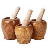 This mortar and pestle set simplifies the grinding of spices, herbs and nuts without destroying flavors or leaving food residue, ensuring the best possible flavor with minimal input.