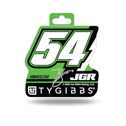 Rico Industries NASCAR Racing Ty Gibbs 5" x 7" Vinyl Die-Cut Decal - Car/Truck/Home Accessory