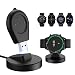 Produktbild Generic BF001 Ersatz Ladegerät Dock für Amazfit t-rex 2, Amazfit GTR 4, GTS 4, GTR 3, GTR 3 Pro, tragbare trennbare magnetische Ladestation mit USB-Ladekabel, schwarz