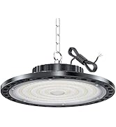 Faro LED UFO Sospensione Campana Industriale 200W Luce Capannone 24000lm Ip65 P 6607 - Foto 3