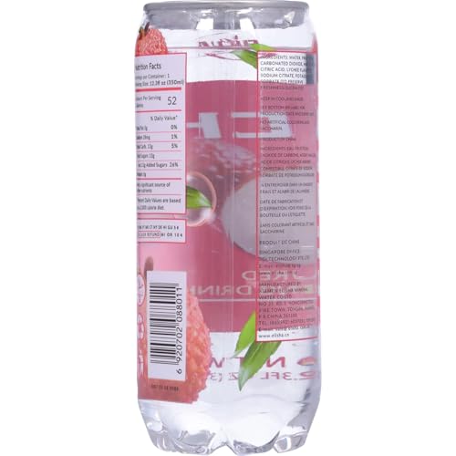 Image of Elisha Sparkling Beverage 350ml (12.3 Fl Oz) (6, Lychee)
