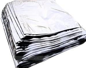 100 Mylar Bags silver 12.5 x 18 4.3mil with (100) FREE 200cc Oxygen Absorbers Emergency and Disaster Preparedness Supply SHTF