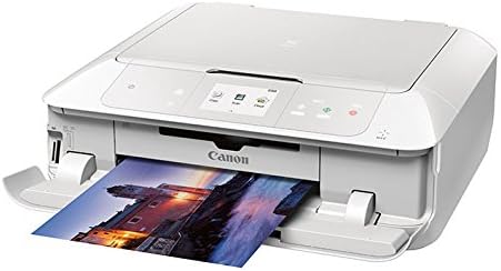 Canon MG7720 Wireless All-In-One Printer with Scanner and Copier: Mobile and Tablet Printing, with Airprint™ and Google Cloud Print compatible, White