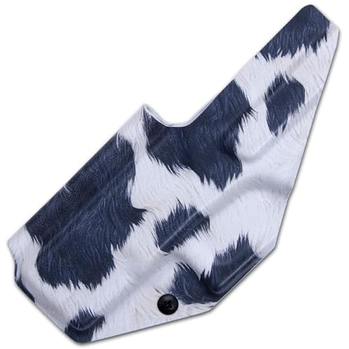 Image of KYDEX Thermoform Sheet - (P1 Texture) - (Infused Print) - (8in x 12in) - (Cow Fur #2) - (1 Sheet) - (for Holster Making & Hobby) - (USA Made)