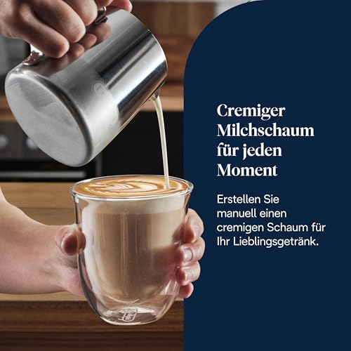 De'Longhi La Specialista Arte Evo EC9255.T Macchina per Caffè in Chicchi Manuale con Funzione Cold Brew, Montalatte Manuale My Latte Art, Incluso Kit da Barista, Controllo Temperatura, 1450W, Titanio - 9