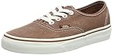 Vans Authentic, Sneakers Hombre, Brown Washed, 35 EU