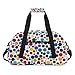 Polka Dots Fashion Gym Travel Duffle Bag for Women & Men with Front Zipper Pocket for Sports, Overnight, Weekender, Carry On,Workout & Dance Bag,Funny Circle,18.9 * 8.7 * 10.6 in