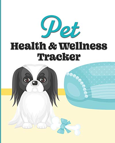 Pet Health & Wellness Tracker: Japanese Chin, Record Allergies, Immunizations, Medications, Treatment History