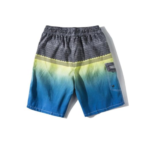 Gradient Beach Pants, Men's Surfing Pants, Men's Casual Shorts, Oversized Printed Cropped Pants2