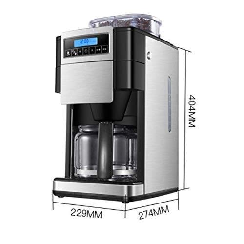 Cafetera automática con molinillo 1.5 L capacidad miniatura 4