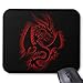 Produktbild Dragon logo mit rotem flame design mouse pad