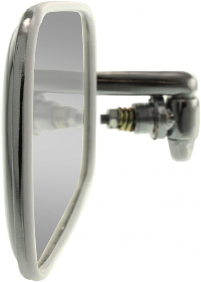 For Volkswagen Beetle 1968-1977 Door Mirror Driver and Passenger Side | Pair | Non-Folding | Manual | Non-Heated | Chrome | Replacement For 113857513D, 113857514D | VW1320101, VW1321101