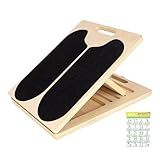 Design pratique : cette planche d'étirement du mollet combine des étirements spécifiques au mollet avec un renforcement de l'équilibre, ce qui profite aux amateurs de fitness en améliorant la flexibilité musculaire et en aidant les utilisateurs sédentaires à soulager la tension après avoir été assis pendant une longue période pour optimiser les routines de récupération post-entraînement.