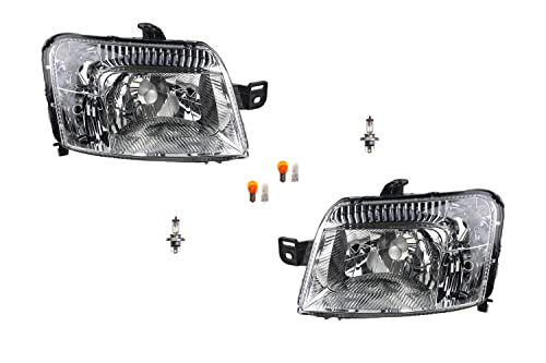 Johns, phare halogène compatible avec Fiat Panda 169 09/03-, ensemble gauche droite