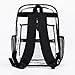 Menolana Tennis Sports Backpack Raquet Carrier Gym Transparent Professional Large Capacity Tennis Bag Badminton Bag for Men and Women, Black