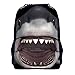 Skymoon Childrens 3D Animal School Backpacks (16 Inch,Shark)