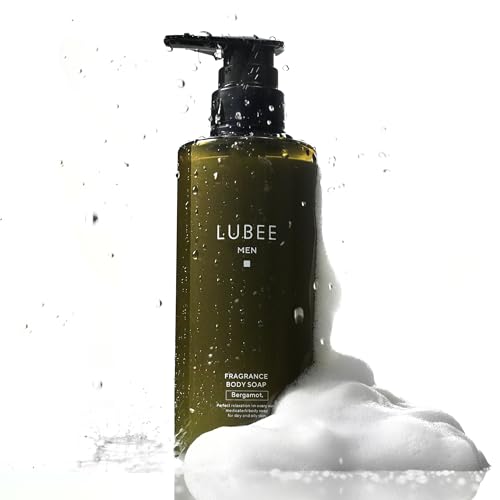 【ニオイ・ニキビを防ぐ薬用処方】LUBEE MEN ボディソープ メンズ ベルガモットの香り 医薬部外品 W有効成分配合 体臭 加齢臭 汗臭 ニキビ を防ぐ ワキガ 5種の保湿成分 3種の洗浄成分の商品画像（Amazon）