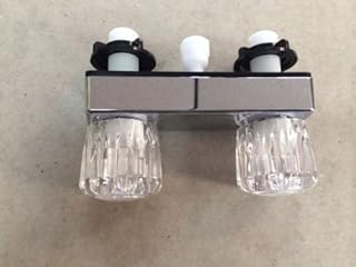 1 New Mobile Home Chrome Shower Faucet 4" Center Mobile Home Parts