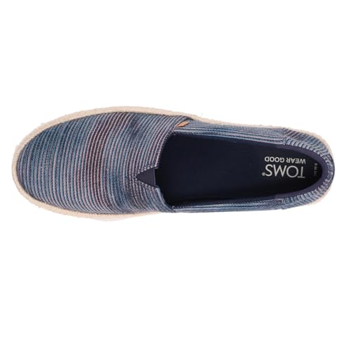 Image of TOMS Women's Valencia Platform Espadrille, Textile Upper, OrthoLite Insole