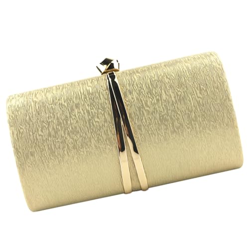 Pochette Chic en Pu et Polyester Healvian Haute Qualité avec Chaîne Dorée Épaule
