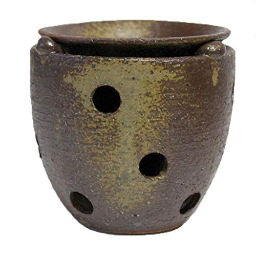 Amazon｜茶 香炉 備前 炎 揺らぎ 癒し 香り 芳香 緑茶 コーヒー 国産