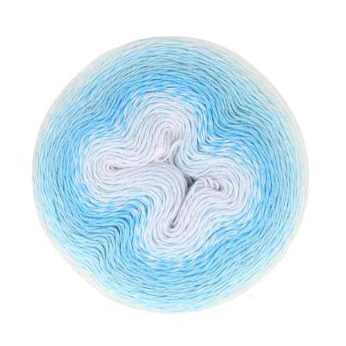 Image of Scheepjes Whirl Gradient Yarn, 1 Cake (1,000 m / 1,094 yd) - 790 Blue Heaven Bliss, Cotton /Acrylic Blend