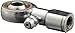 Sealmaster TFL 4N Rod End Bearing, Three Piece, Commercial, Regreasable, Female Shank, Left Hand Thread, 1/4"-28 Shank Thread Size, 1/4" Bore, ?8 degrees Misalignment Angle, 3/8" Length Through Bore, 3/4" Overall Head Width, 0.719" Thread Length, 2700.0lbf Static Load Capacity