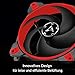 ARCTIC BioniX P120 - PC Fan, 120mm Gaming Case Fan with PWM Sharing Technology (PST), Pressure-optimised, quiet motor, Computer, Fan Speed: 200-2100 rpm - Rot