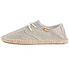 Kentti Men's Classic Solid Covered Lace-Up Espadrilles, bronze, 11 UK #1