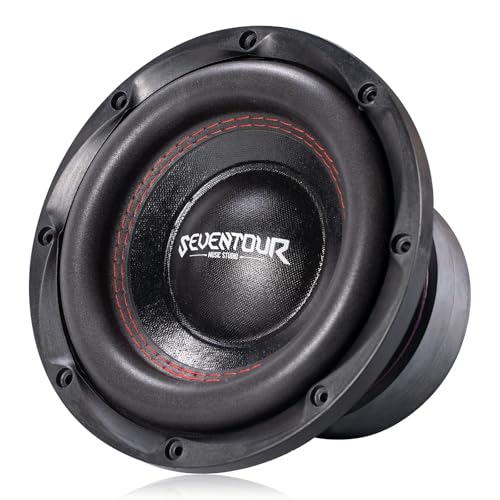 8 inch 700 Watt Max Power Car Audio Dual 4 Ohm Car Subwoofer Sub (8" - Dual 4 Ohm)