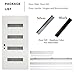 Fiberglass Exterior Front Door 36x80In, Right-Hand Inswing Featuring 4-Lite Frosted Glass White Primed Knock-Down Entry Door with Brickmould and Vinyl Frame