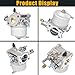 Carburetor for EZGO 295cc Robin Engine Txt Gas Golf Cart Club Car 4-Cycle 1991-up with 350cc Engines Medalist Marathon Carb Replace OEM# 72558G01 72558G05 72840G02 26645G01 26645G03 with Fuel Pump