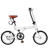 Amazon | AIJYU CYCLE 折りたたみ自転車 16 インチ 軽量 ミニベロ
