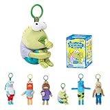 POP MART Spongebob - Bikini Bottom Buddies - Whimsical Plush Blind Box, Blind Box Figures, Random Design Action Figures Collectible Toys Home Decorations, Single Box