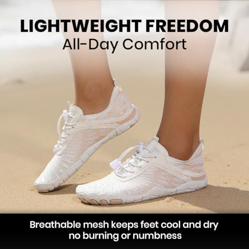 Image of Peak Footwear Barefoot Shoes - Non Slip Orthopedic Walking & Hiking Shoes for Men & Women, Zero Drop Minimalist Water Shoes with Arch Support, Wide Toe Box & Lightweight Diabetic-Friendly Design